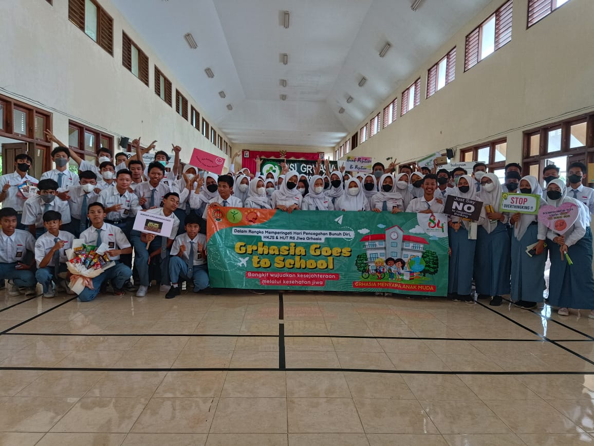RS Jiwa Ghrasia Goes To School SMA Negeri 1 Pakem
