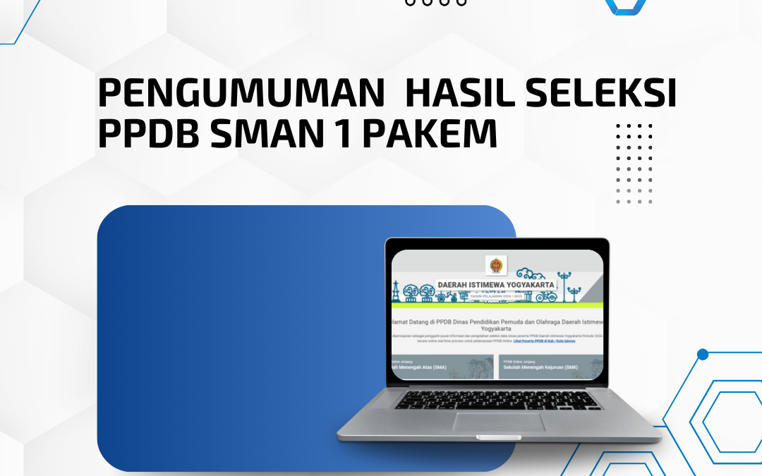 PENGUMUMAN HASIL PPDB SMAN 1 PAKEM 2024/2025