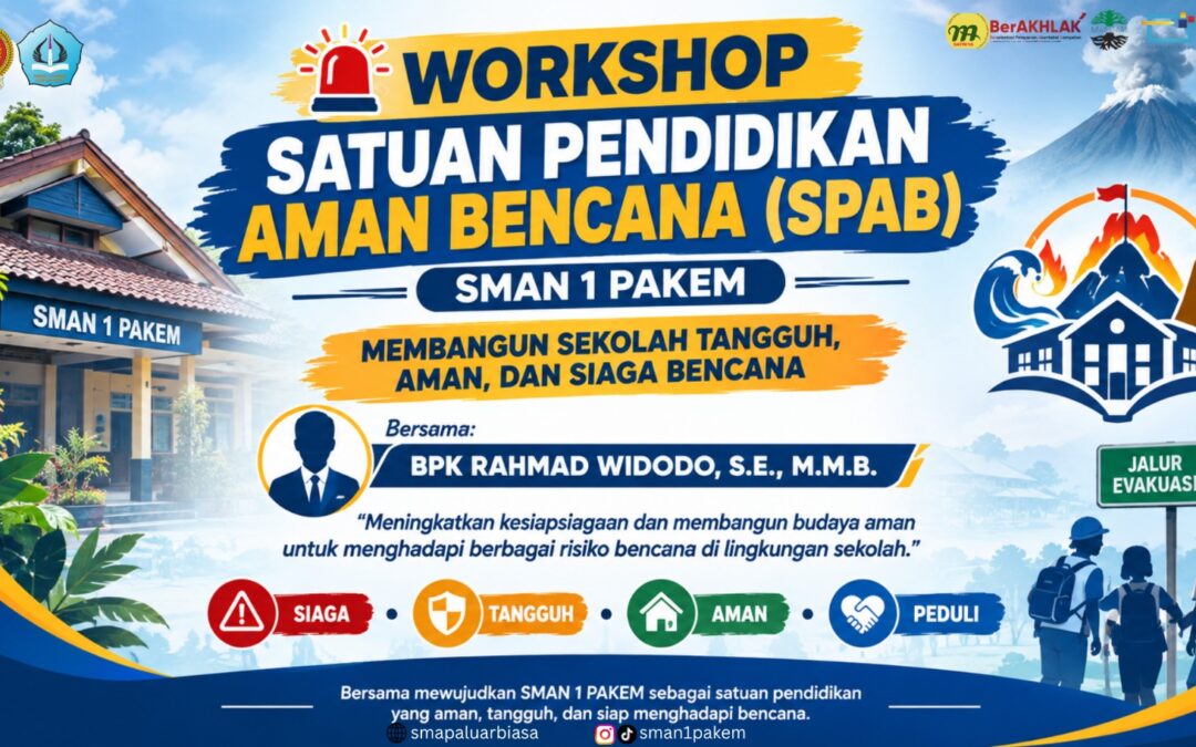 SMAN 1 Pakem Gelar Workshop SPAB: Membangun Sekolah Tangguh, Aman, dan Siaga Bencana